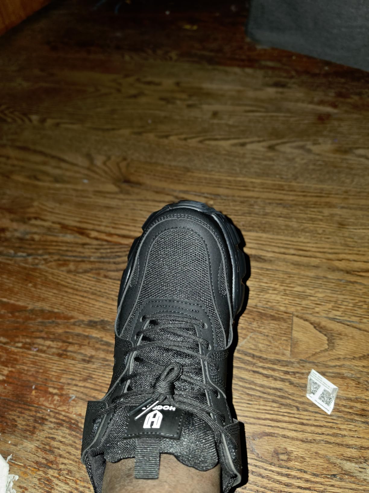 Hogent Steel Toe Shoes for Men Women, Wide & Non-Slip Work Shoes customer photo 2
