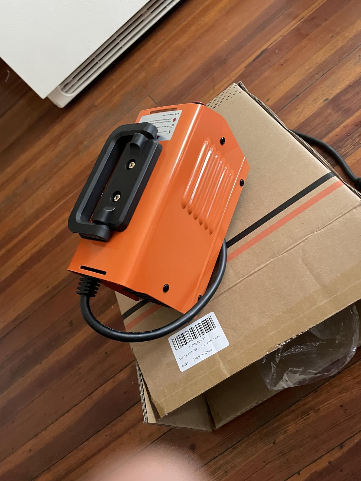 Siasky Mini Welding Machine, Upgraded Welder Machine 110V, Portable Stick Welder MMA-250A, IGBT Inverter Welder with Hot Start, Arc Force, Anti-Stick (20 welding rods) customer photo 1