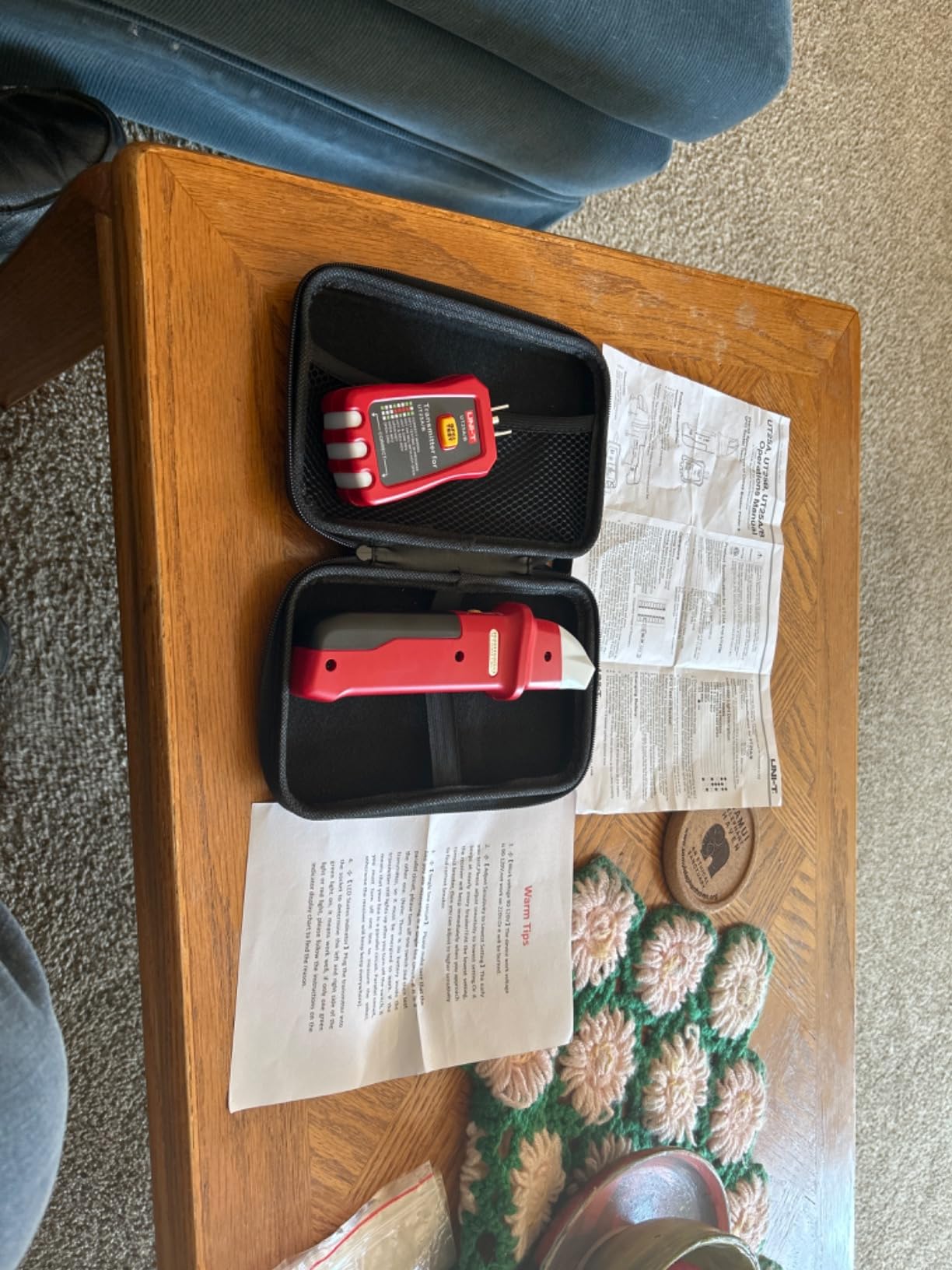 UNI-T AC/DC Advanced Circuit Tracer Breaker Finder Kit 8V-480V customer photo 2