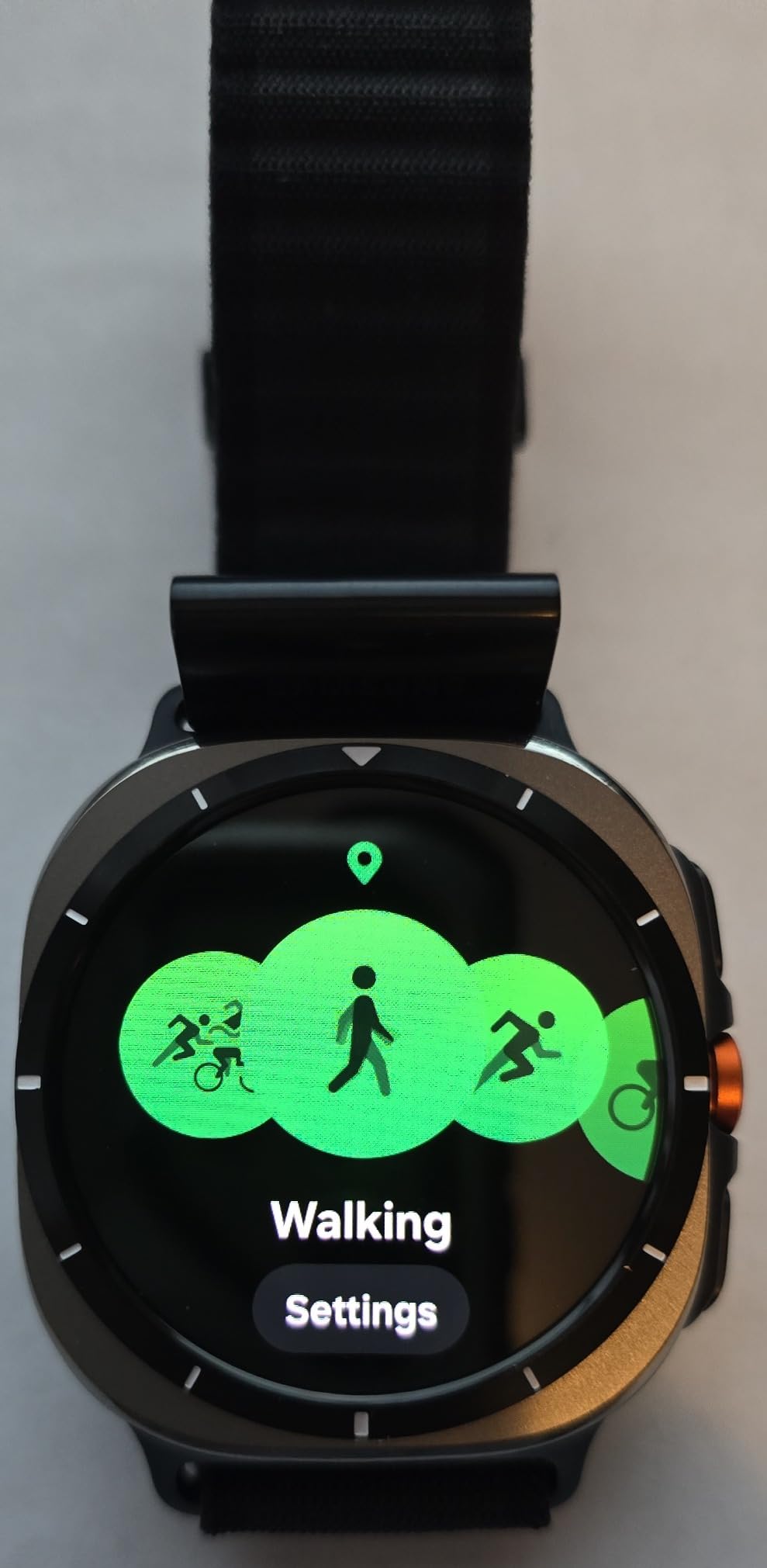 Samsung Galaxy Watch Ultra (2024) 47mm LTE AI Smartwatch w/Energy Score, Wellness Tips, Heart Rate Tracking, Sleep Monitor, Fitness Tracker, GPS, Titanium Silver customer photo 1