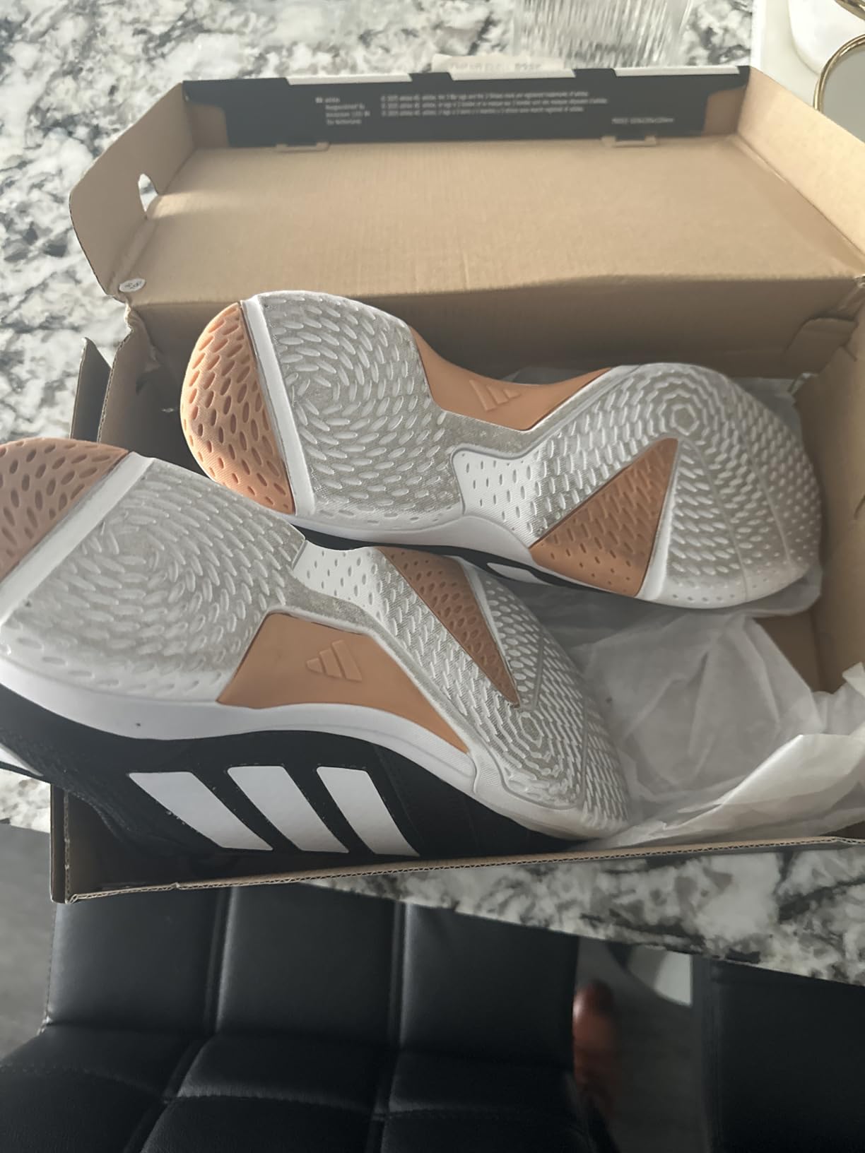 adidas Men's Ligra 8 Indoor Volleyball Shoes customer photo 2