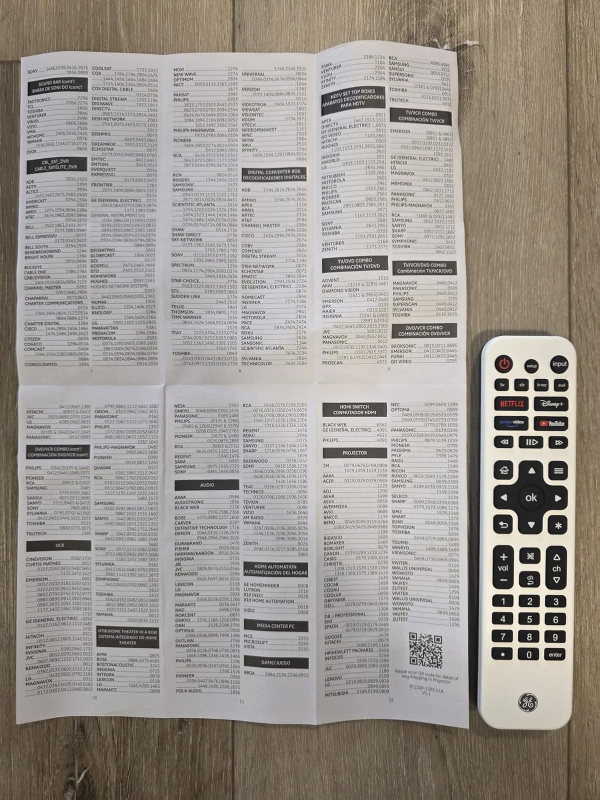 GE Rechargeable TV Remote Control, Universal Remote Control, Backlit customer photo 1