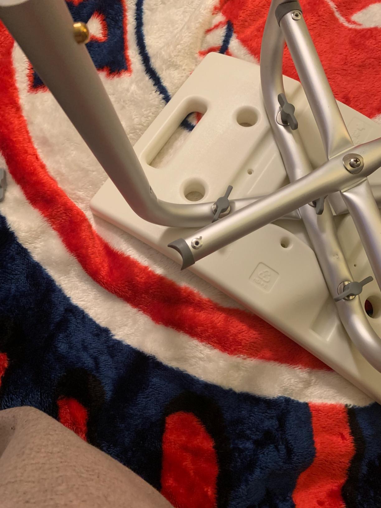 Dr Kay's Shower Chair for Inside Shower Bench for Bathtub 350lb Support customer photo 1