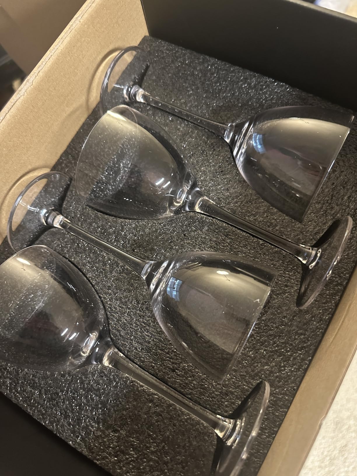 GIHOP Nick and Nora Cocktail Glasses, Small Coupe Martini Glasses Set of 4 | 5.8Oz Hand Blown,100% Lead-Free Crystal Coupe Glassware, Cocktail Glasses for Manhattan, Cosmopolitan, Espresso with Gift Box customer photo 1