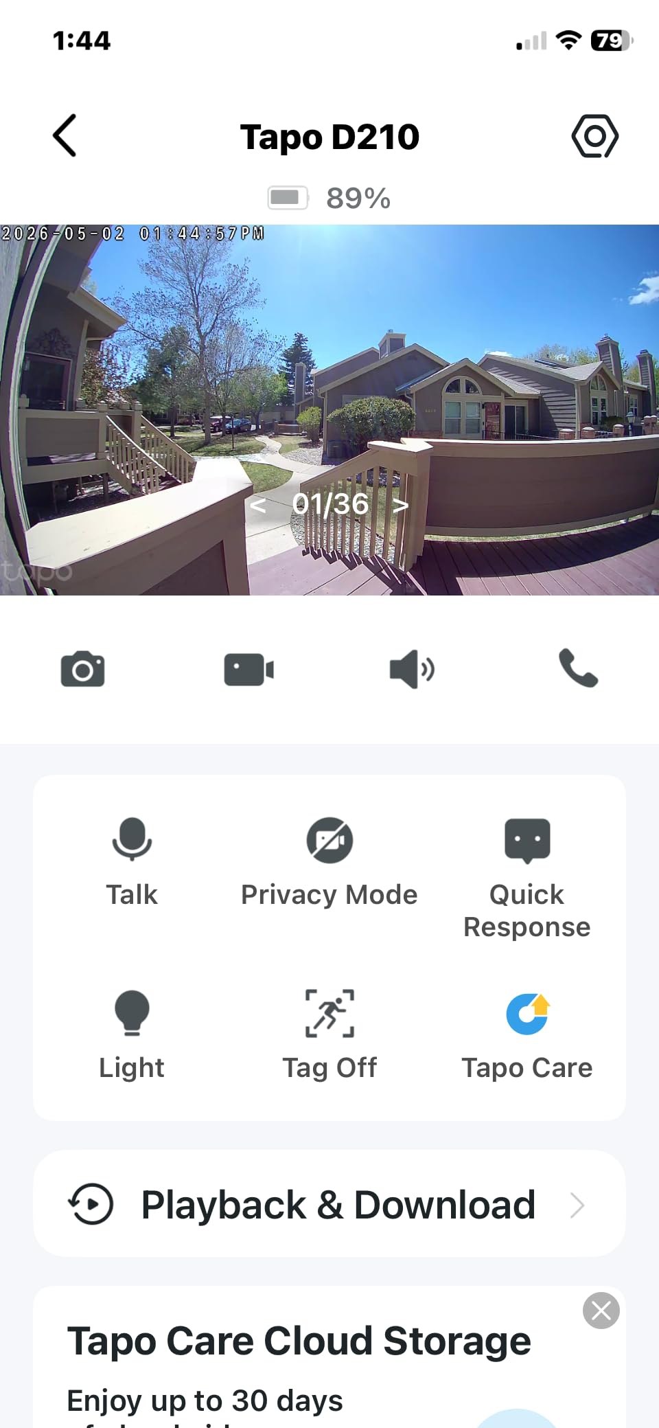 Tapo 2K Wireless Smart Video Doorbell w/Chime, 160 degree Ultra-Wide View, D210 | Person Detection, Ring Call, 2-Way Audio, Subscription-Free Local Storage/Optional Cloud, Motion Only Alert customer photo 1