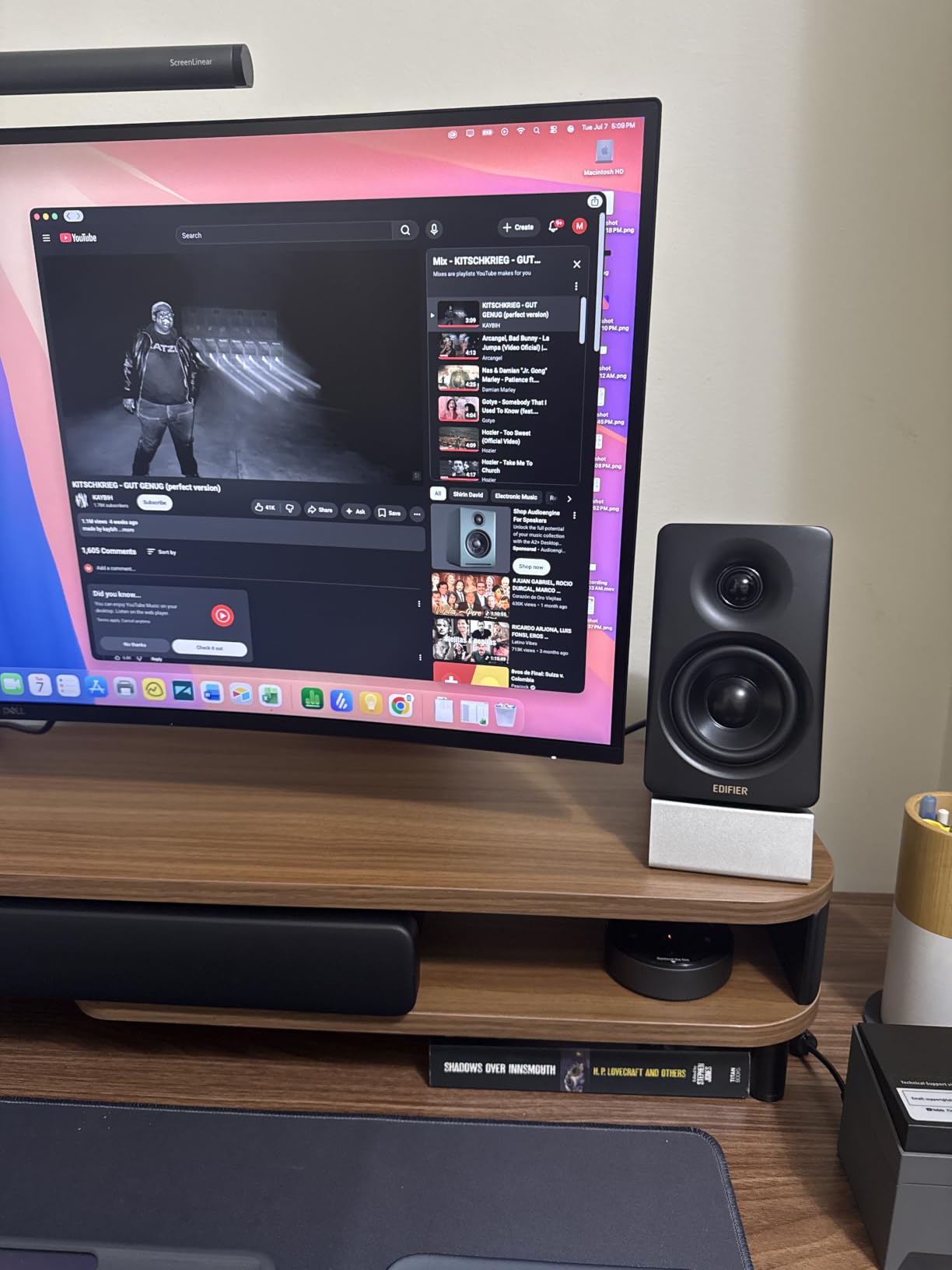 Edifier M60 Multimedia Speaker, 66W RMS Computer Speaker, Black customer photo 2