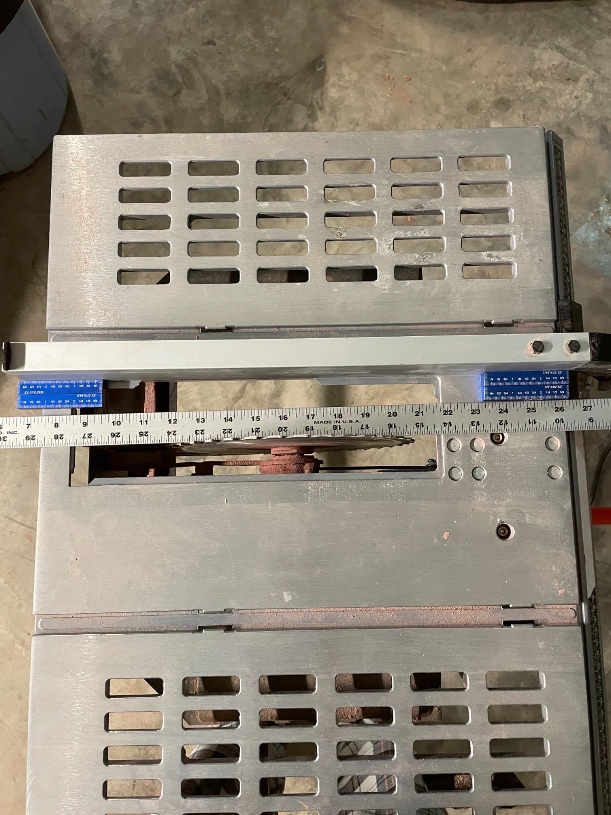 Prostormer 10 Inch Table Saw with Stand customer photo 2
