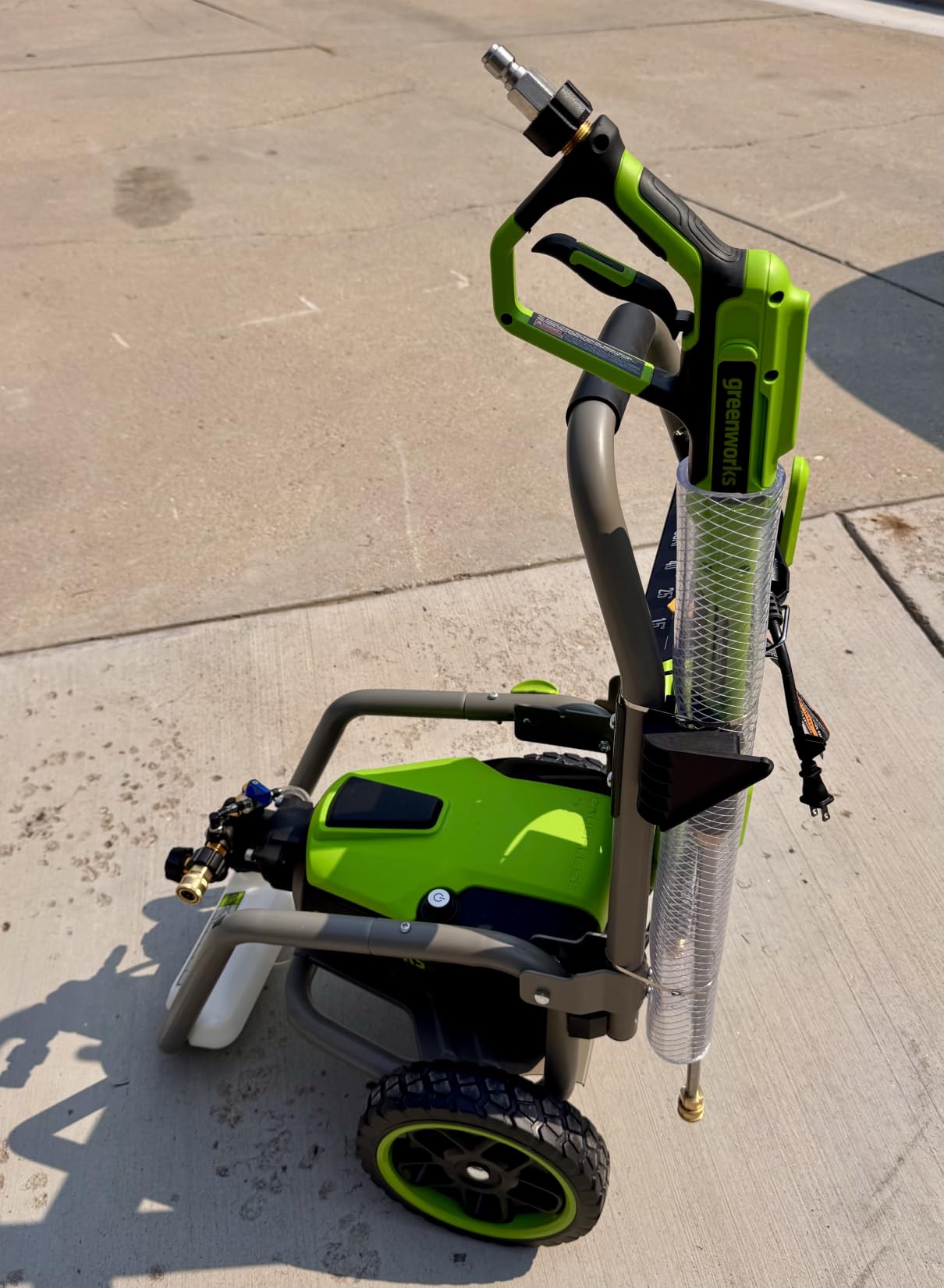 Greenworks 3000 PSI (2.0 GPM Max) Brushless Electric Pressure Washer customer photo 1
