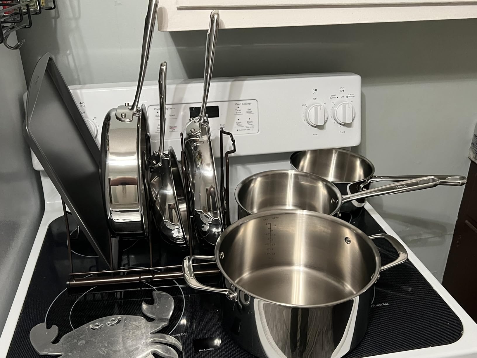 T-fal Pro Tri-Ply Stainless Steel 10-Piece Induction Cookware Set - NSF-certified, Oven Safe to 500F customer photo 2