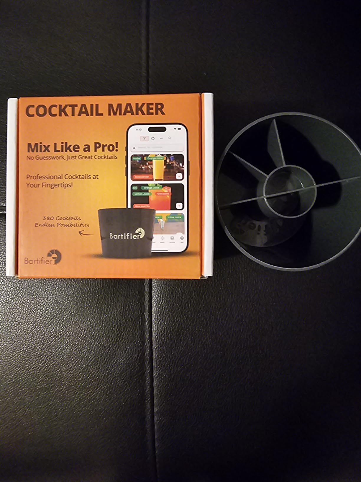 Cocktail Maker - Make 3000+ Cocktails with The App-Guided Drink Mixer - Easy Cocktail Measuring System - Unique Bartender Gift customer photo 2