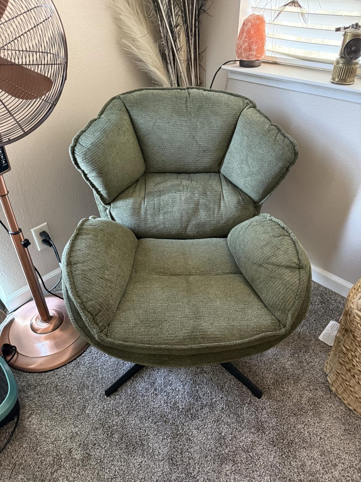 IWMH Swivel Accent Chair Set of 2,Upholstered Lounge Chair for Living Room customer photo 2