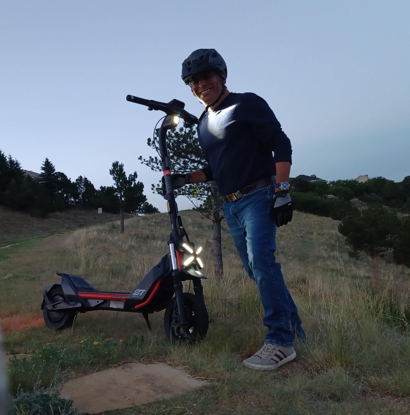 Segway ZT3 Pro Electric Scooter, Up to 24.9 MPH, 43.5-Mile Range | 1600W peak motor, dual suspension, Flash Charge, off-road design for adults, UL 2272 and UL 2271 certified customer photo 1