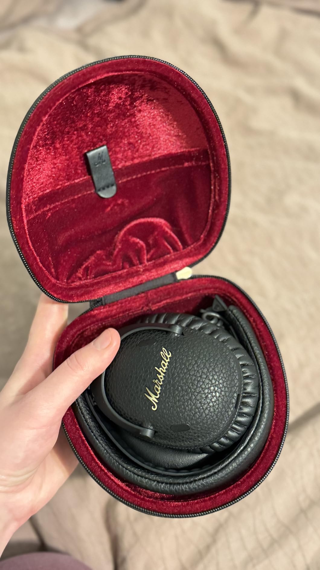 Marshall Monitor III ANC Wireless Over-Ear Headphones - Black | Active Noise Cancellation & Transparency Mode | 100+ Hr Playtime | Microphone for Calls | Lightweight Design for Travel customer photo 2