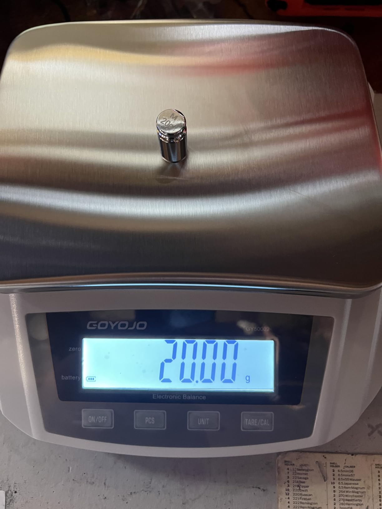 GOYOJO Analytical Balance, 5000g x 0.01g Lab Scale, High Precision Digital Scientific Scale with Stainless Steel Pan, 19 Units, Tare & Piece Counting for Laboratory, Jewelry and Kitchen customer photo 2