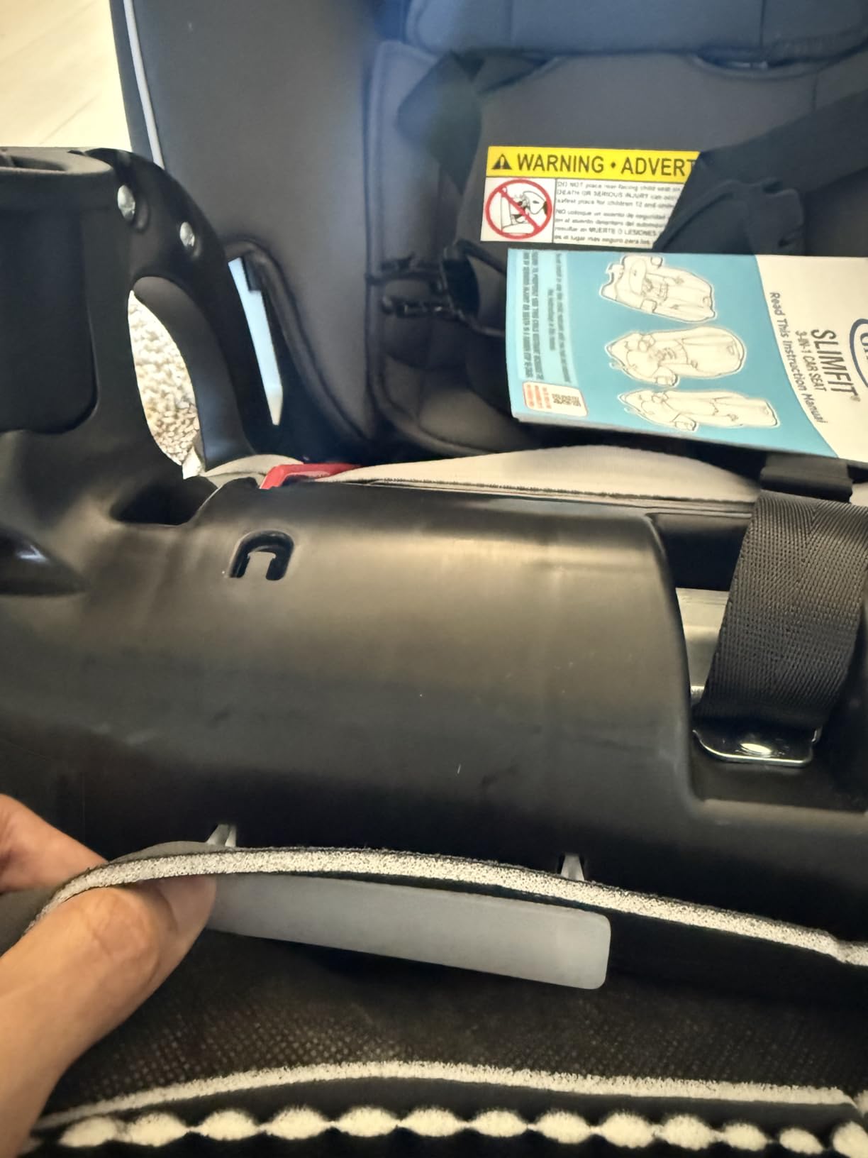 Graco Slimfit 3-in-1 Convertible Car Seat, Silas customer photo 2