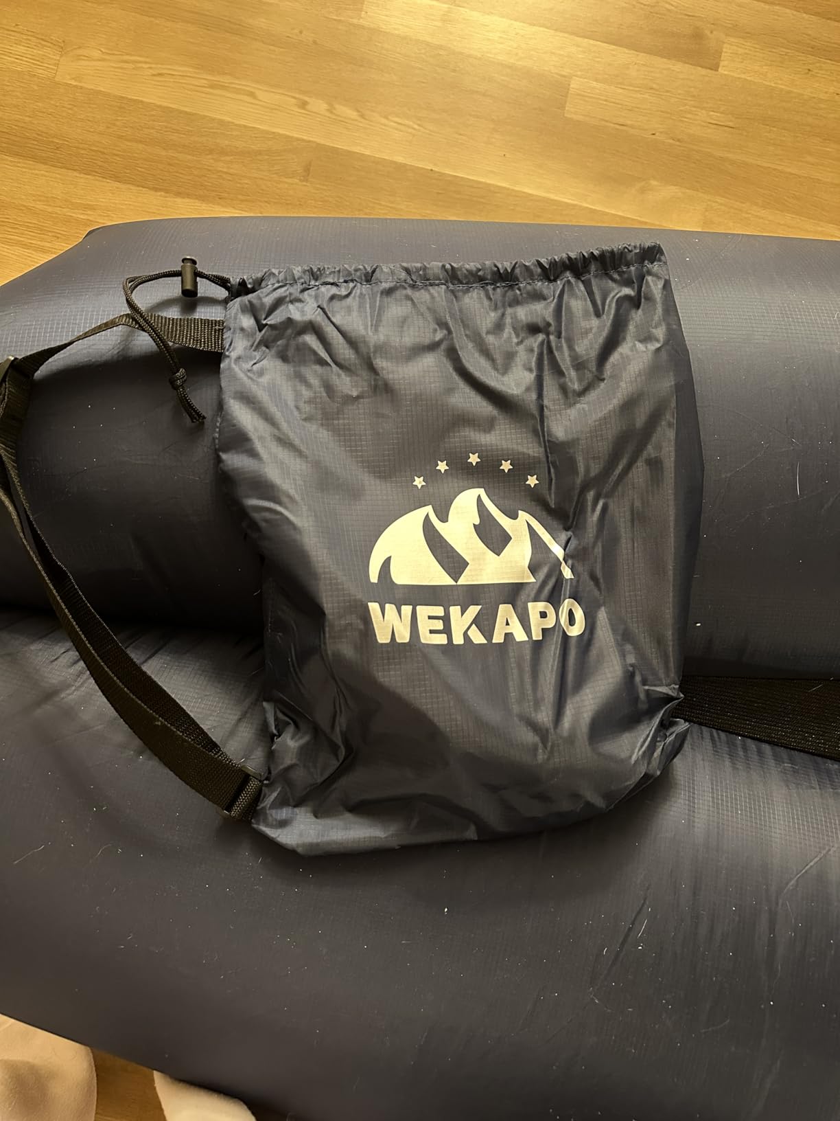 WEKAPO Inflatable Lounger with Pump-Effortless Setup, Ultra-Comfy | Lightweight -Perfect Blow up Couch for Camping, Beach, Hiking & Festivals customer photo 1