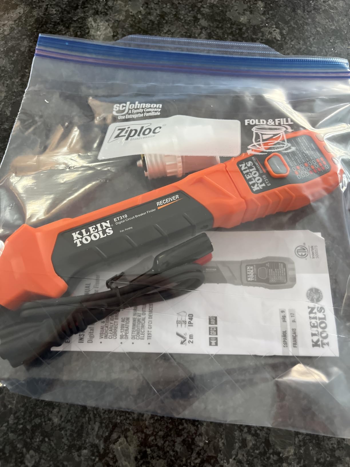 Klein Tools ET310KIT AC Circuit Breaker Finder Kit customer photo 2