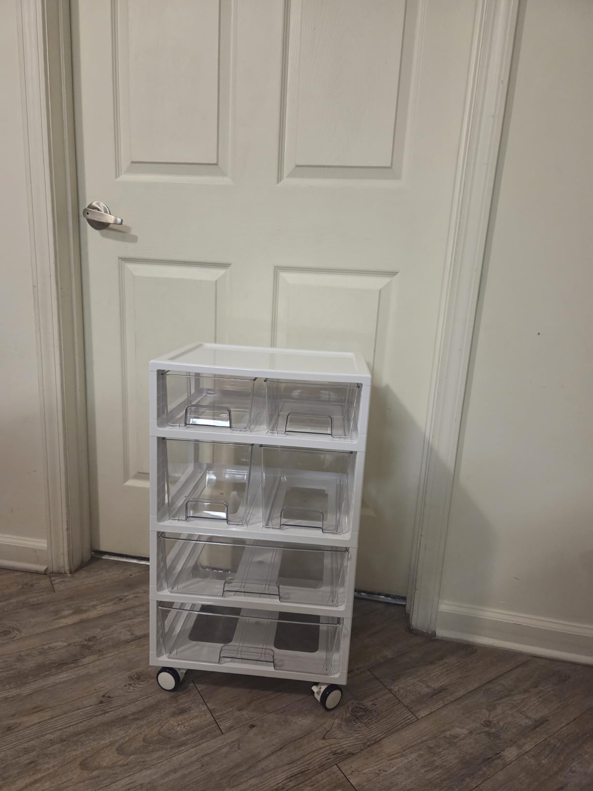 Vtopmart Drawer Storage Organizer,4 Tier 6 Drawers with Wheels customer photo 2