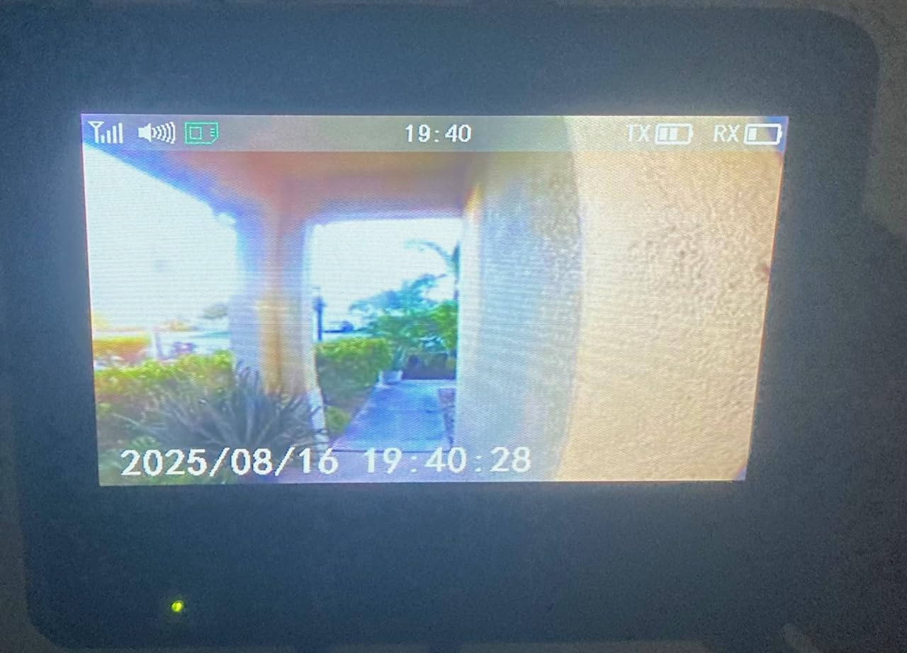 Winnes Wireless Doorbell Camera with 1080P Monitor, No Monthly Fee | Two-Way Audio,170°Angle,Night Vision,IP65 Waterproof ,No APP,No WiFi,Easy to Use for Elder customer photo 1