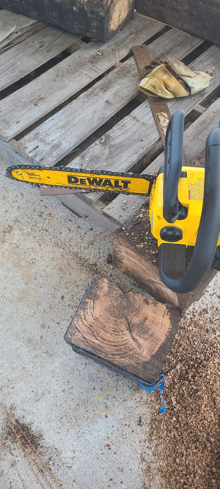 DEWALT 20V MAX 12 in. Cordless Chainsaw, Bare Tool Only (DCCS621B) customer photo 2