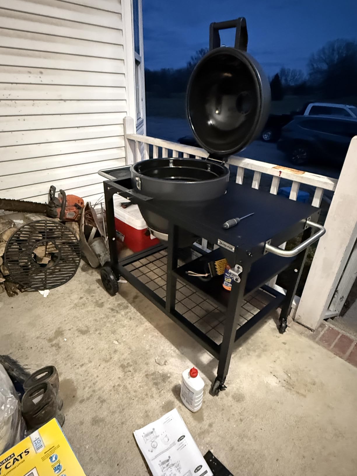 Brand-Man Steel Kamado Charcoal Grill & Smoker customer photo 1