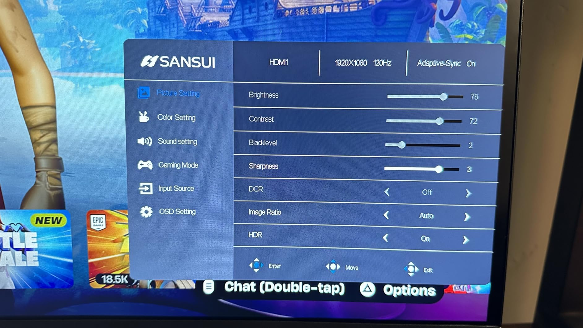 SANSUI 27 Inch Curved 240Hz Gaming Monitor FHD 1080P, 1500R Curve Computer Monitor, 130% sRGB, 4000:1 Contrast, HDR, FreeSync, MPRT 1Ms, Low Blue Light, HDMI DP Ports, Metal Stand, Cable Incl. customer photo 1