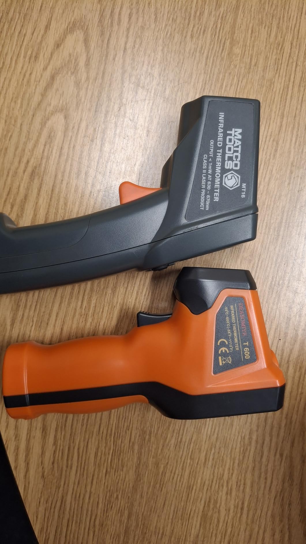 -58°F to 2732°F Digital Infrared Thermometer Gun, 50:1 Distance Ratio Laser Temperature Gun with MAX/MIN/AVG Measure and Alarm, Heat IR Temp Gun for Cooking, Griddle, HVAC, Industrial Forging customer photo 2