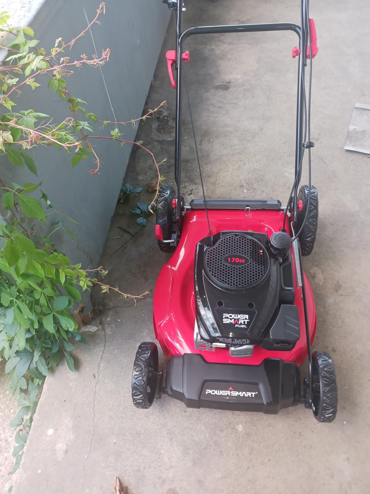 PowerSmart 22-Inch Gas Lawn Mower, 150cc B&S Engine, Self-Propelled, 3-in-1 Mulching System, 6 Cutting Heights, Rear-Wheel Drive, Durable Steel Deck customer photo 1