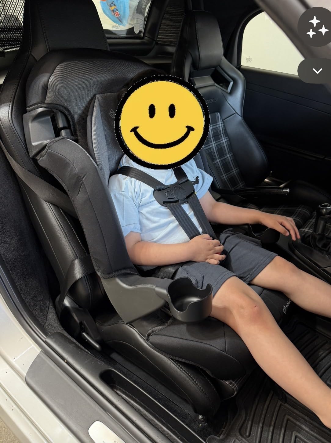 Safety 1st Grand 2-in-1 Booster Car Seat, Converts from High Back to Belt-Positioning Booster, High Back Seat for Kids 40-65, and Belt-Positioning 40-100 Pounds, Old Soul customer photo 1