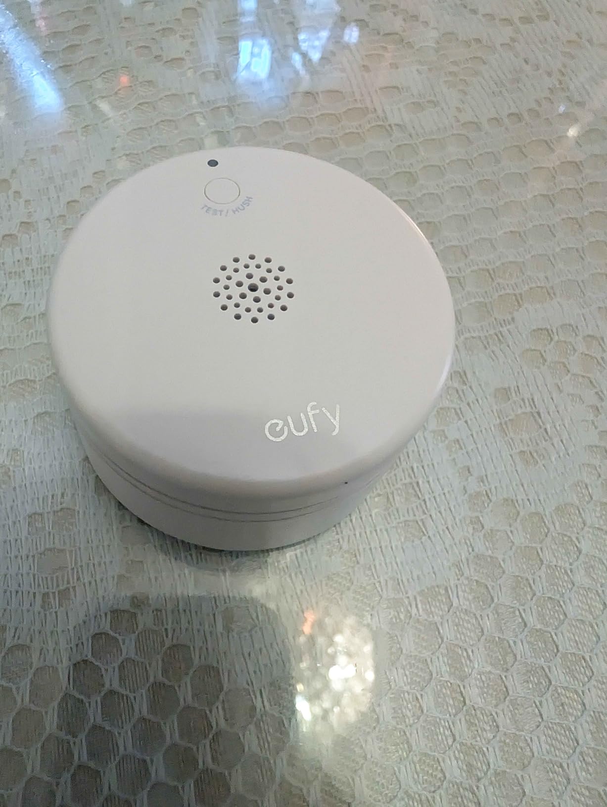 eufy Security Smoke Alarm E10, Smoke Detector, Ultra-Compact 70 mm Design customer photo 2