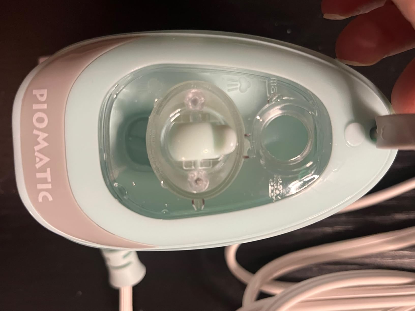 PIOMATIC Mini Travel Steam Iron with Temperature Control & Dual Voltage customer photo 2