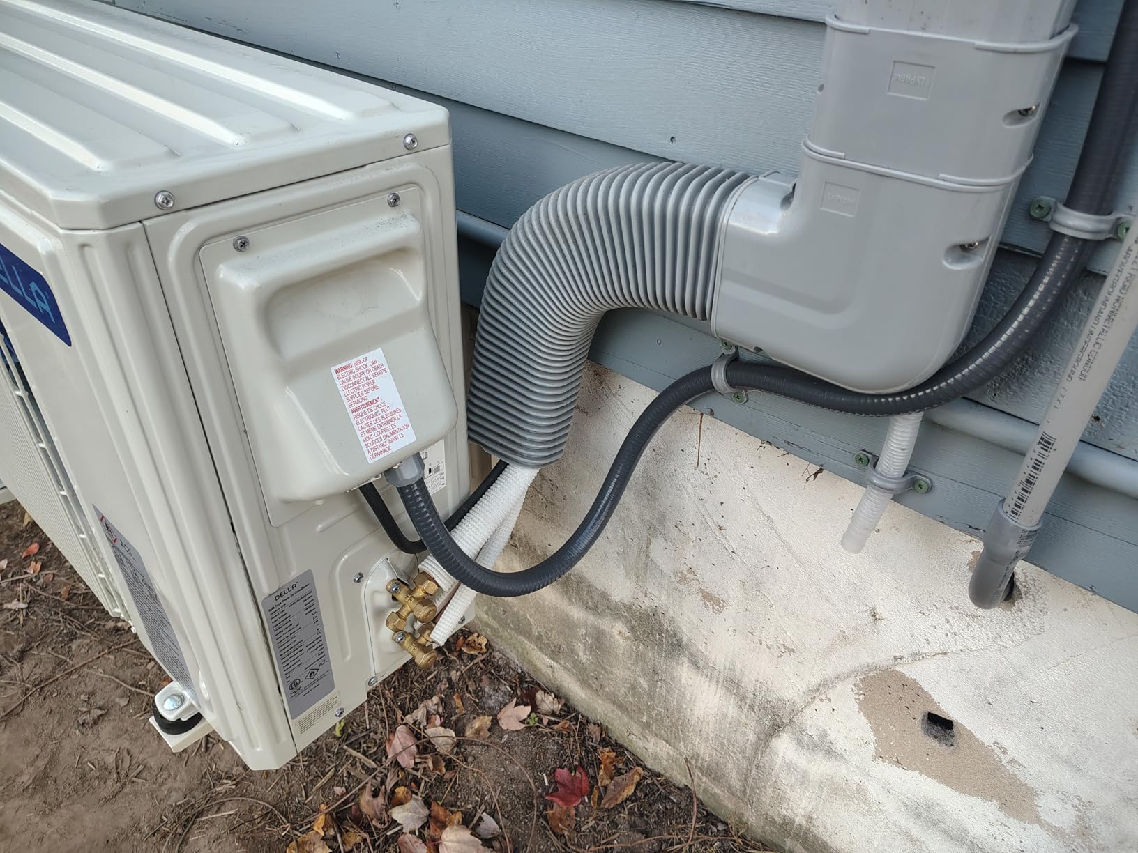 DELLA Serena 12000 BTU Mini Split AC & Heat Pump, Energy Star 22 SEER2 1 Ton Inverter 115V Ductless AC System for Rooms up to 550 Sq.Ft, WiFi & Voice Control, Pre-Charged, 16.4ft Install Kit customer photo 2