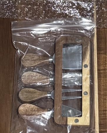 Acacia Wood Large Charcuterie Board 36x12 Inch with Cheese Knife Set customer photo 1