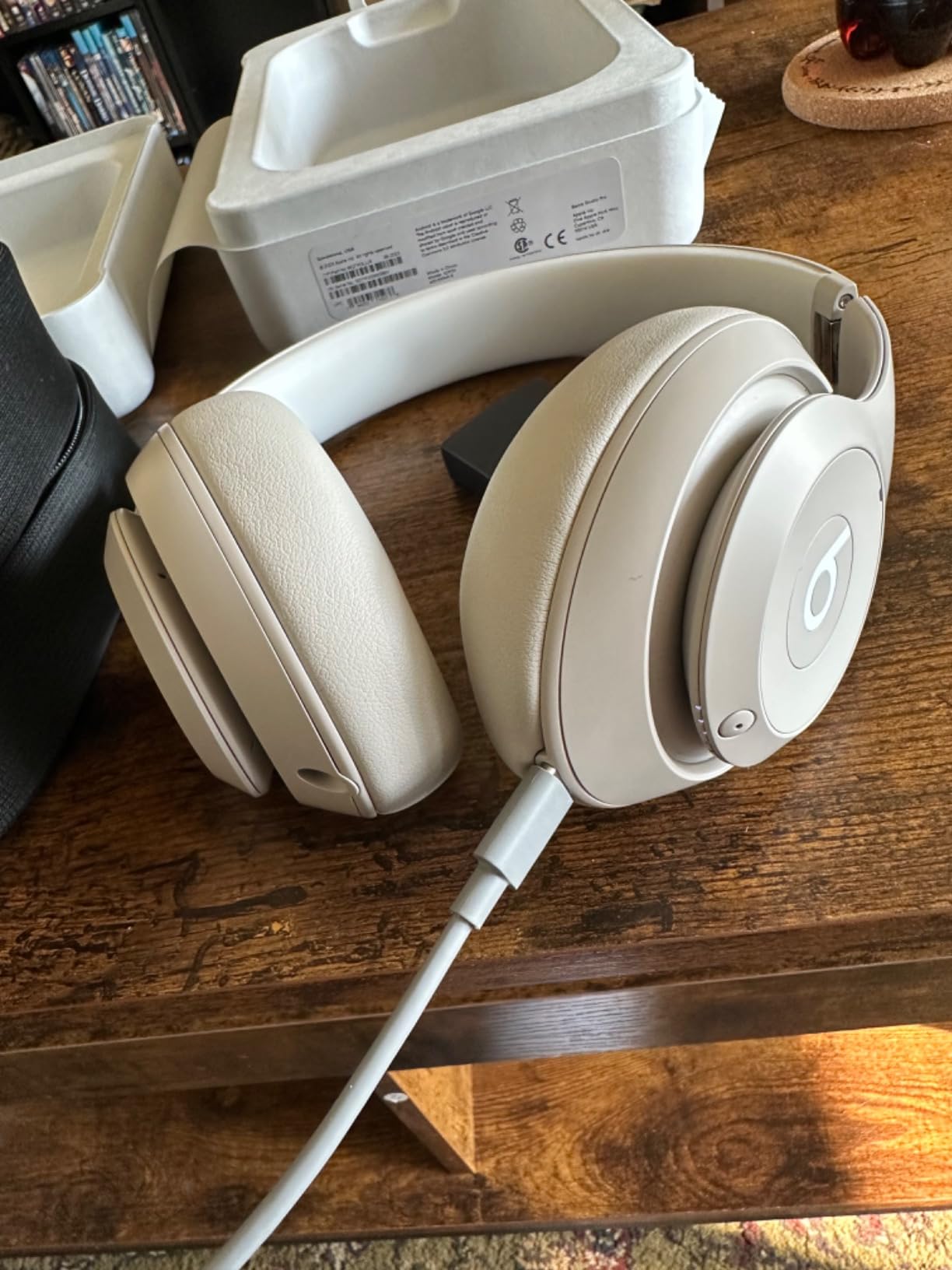 Beats Studio Pro Premium Wireless Over-Ear Headphones - Up to 40-Hour Battery Life, Active Noise Cancelling, Great for Travel & Commuting, Apple & Android Compatible - Exclusive Sand Gray customer photo 2