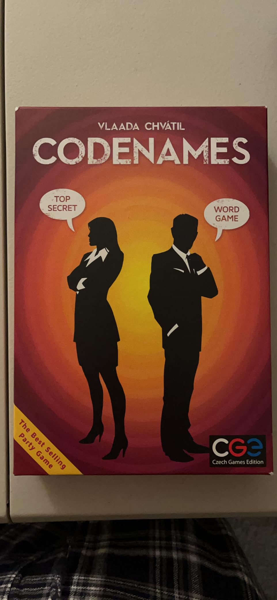 CGE Codenames Board Game (2nd Edition) | The Top Secret Word Association Party Game for Friends & Family Game Nights, 4+ Players customer photo 1