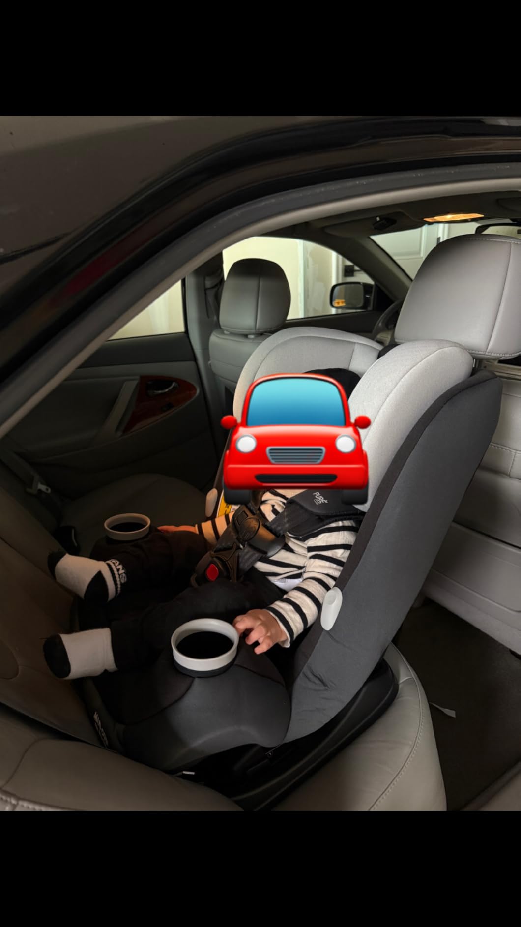 Maxi-Cosi Pria All-in-One Convertible Car Seat, Infant to Toddler Car Seat, Easy-Install Harness, Machine-Washable Cover, 5-100 lbs, SeaDrift customer photo 2