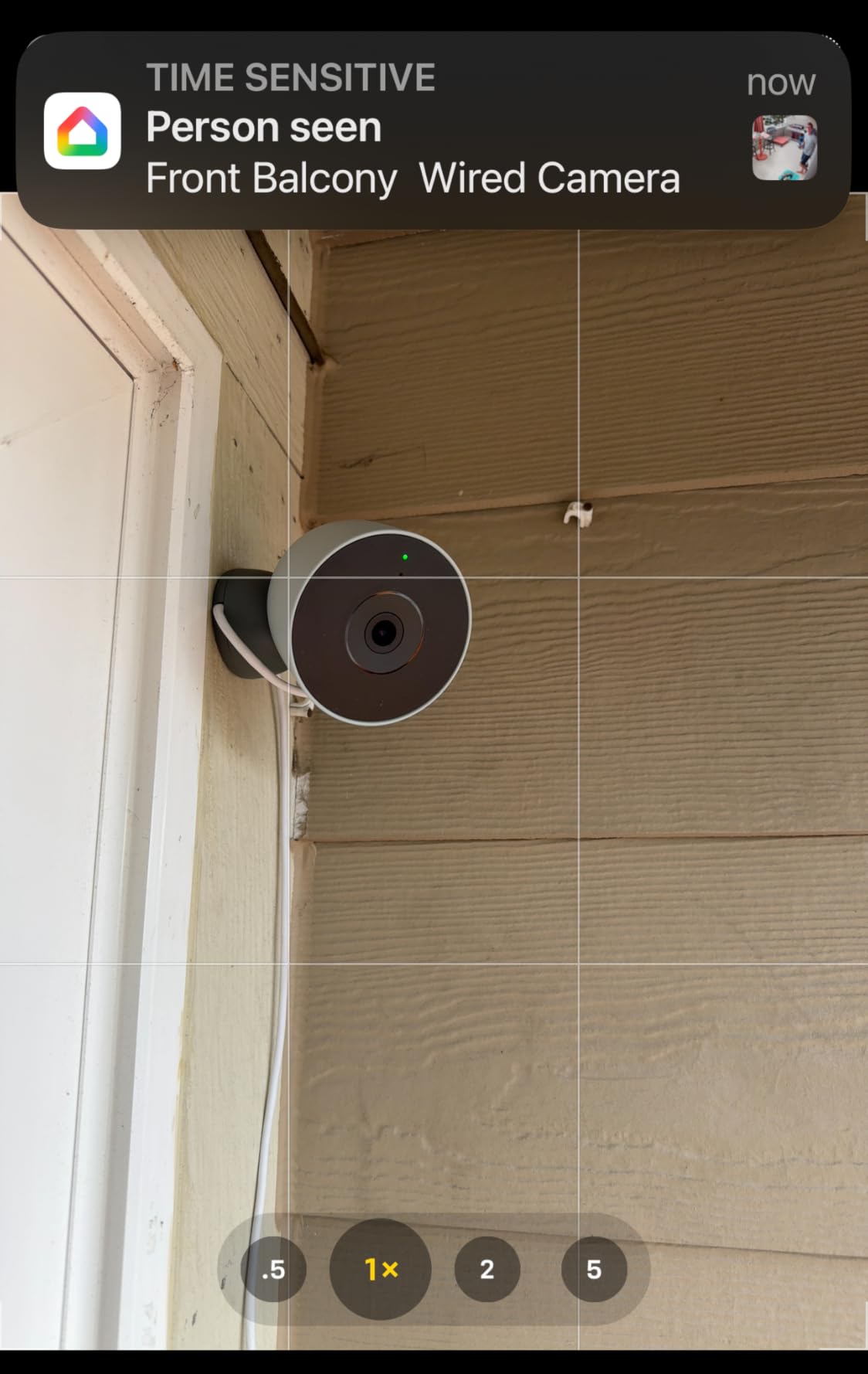 Google Nest Cam Outdoor (Wired, 2nd Gen) - Security Camera - 2025 - Snow | 2K video, motion detection, color night vision, 2-way audio, works with Google Home and Gemini, weather resistant customer photo 2
