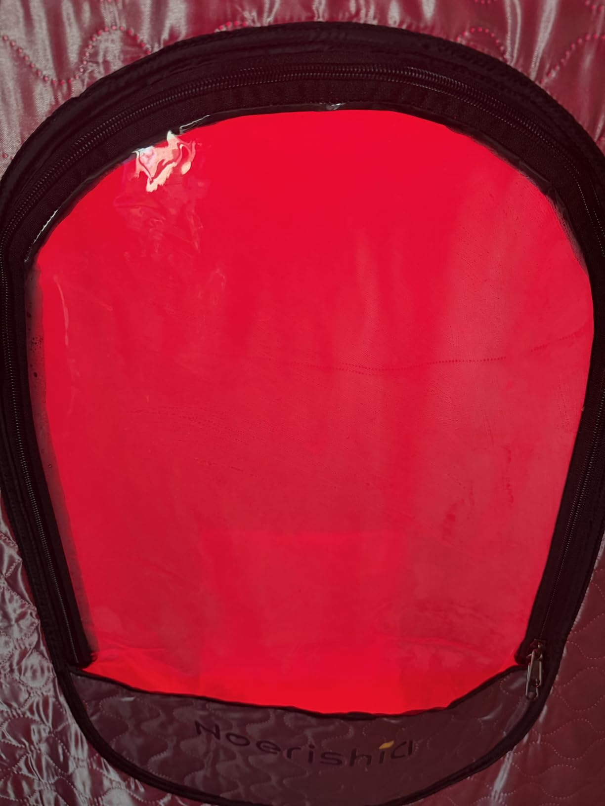 Portable Steam Sauna Box with Red Light Therapy for Home Gym Relaxation | 660nm & 850nm Infrared Tech, Easy Set-up, Roomy Interior, Rapid Heating for Personal Spa Wellness customer photo 2
