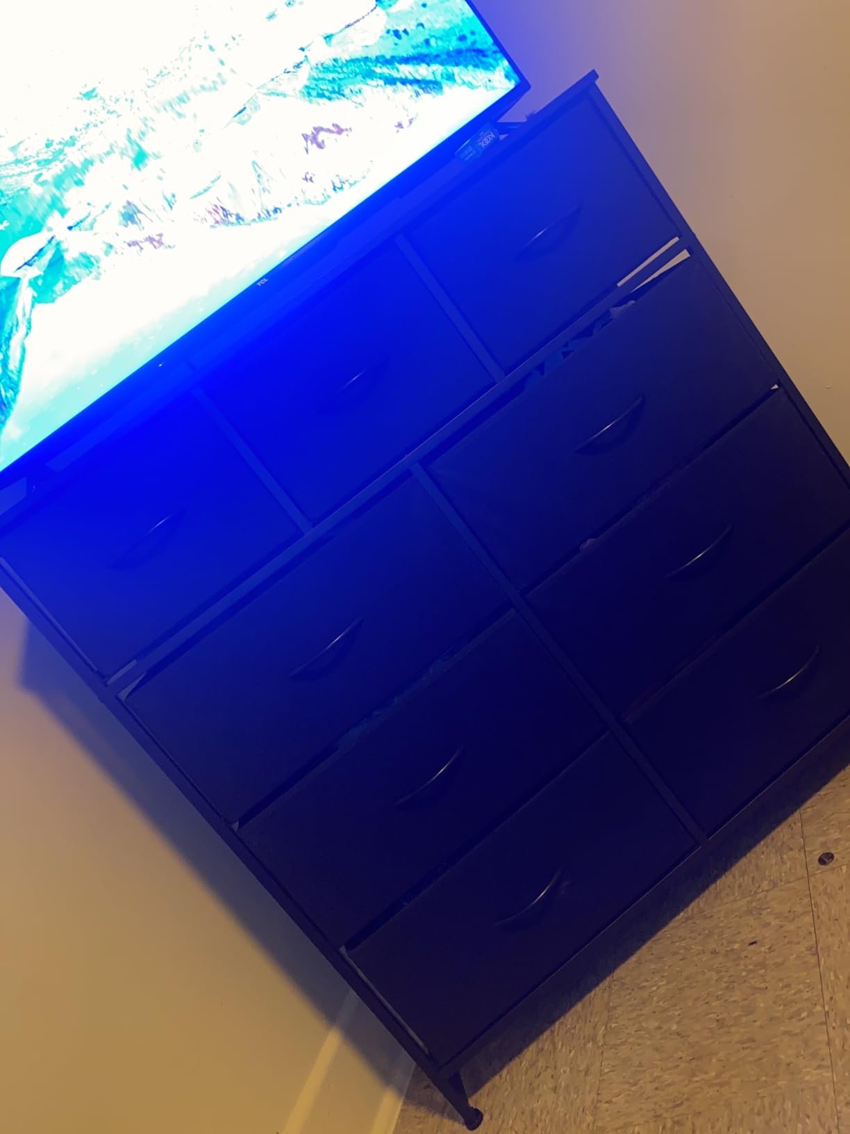 9-Drawer Dresser for Bedroom, Anti-Tip Tall Storage Organizer customer photo 2