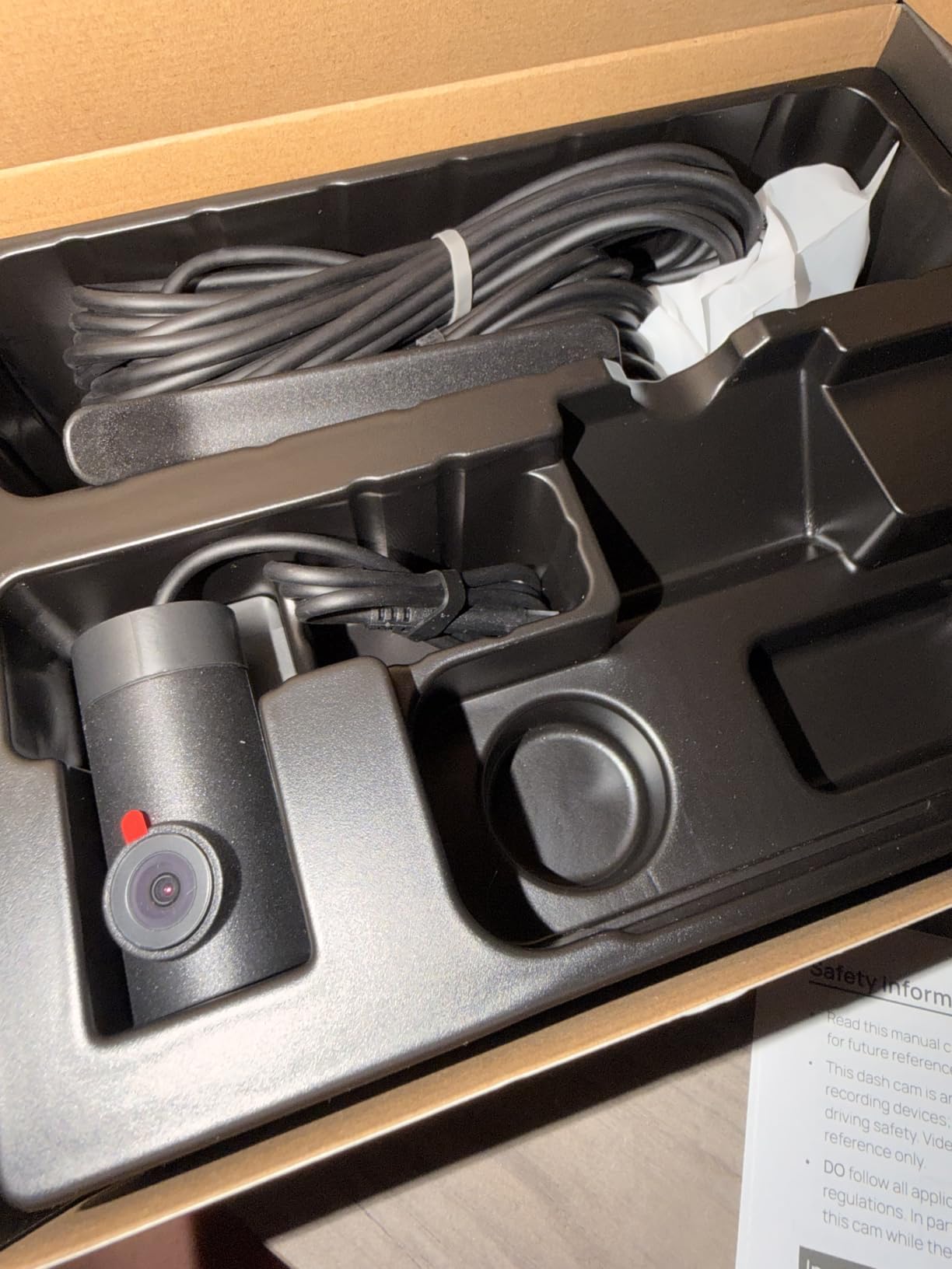 70mai 4K Dash Cam Front and Rear Inside, 3 Channel Car Dash Camera for Cars, Dashcam with GPS, Wi-Fi 6, Voice Control, Parking Monitor, Night Vision, Loop Recording, 64GB SD Card Included (T800E) customer photo 1