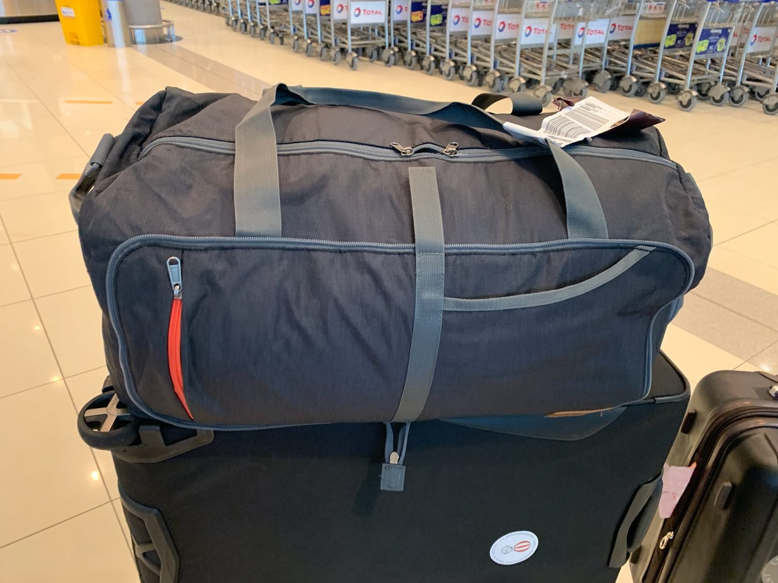Canway 40L Foldable Duffle Bag for Travel Men & Women Carry On 22