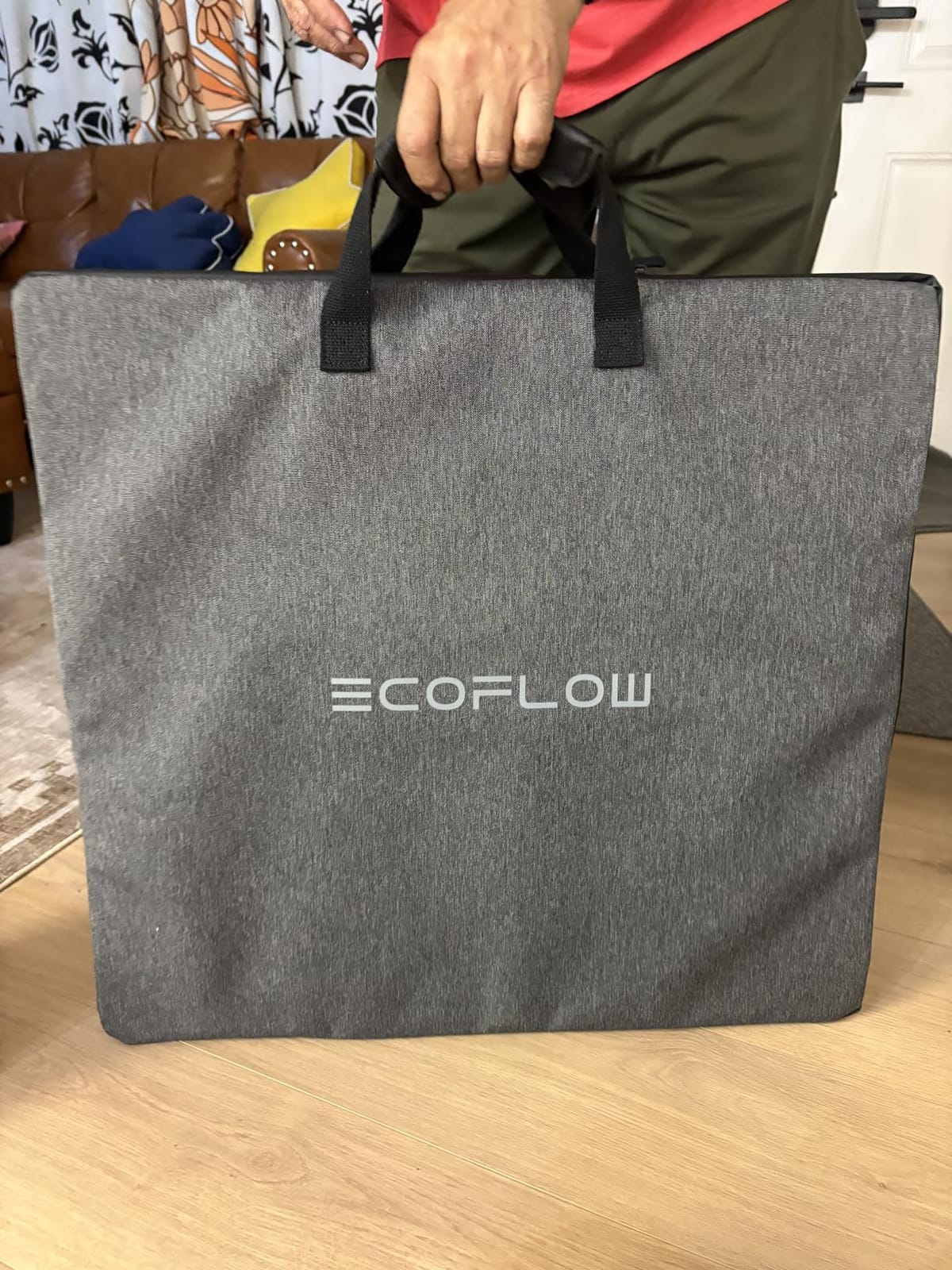 EF ECOFLOW Solar Generator Delta 3 Classic with 220W Solar Panel, 1024Wh, 1800W AC (3600W Surge)/100W USB-C Output, LiFePO4 Battery Portable Power Station, 10ms UPS, 1 Hr Fast Charge for Home, Camping customer photo 2