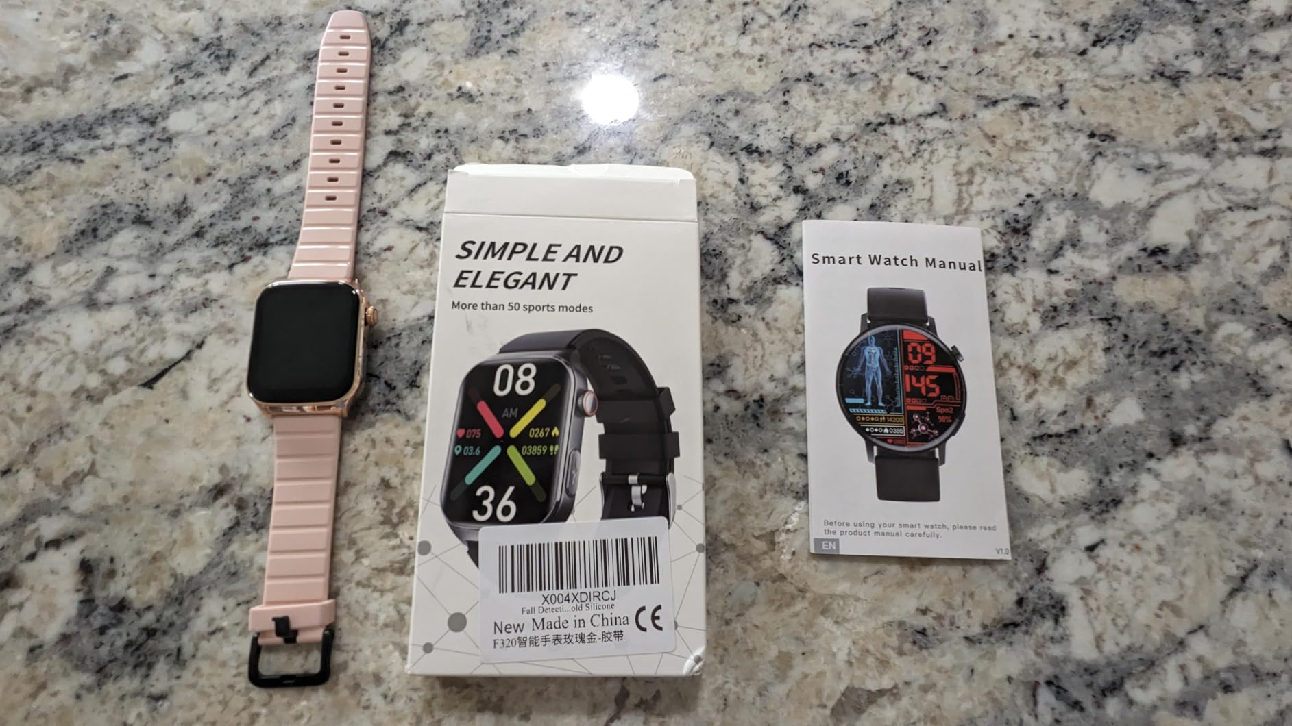 Fall Detection Smart Watch for Seniors Fall Alert Watch with SOS Heart Rate Monitor Sleep Monitoring Pedometer for Android iOS customer photo 1