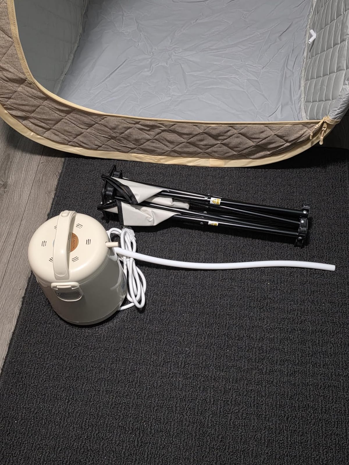 Homedics Portable Sauna - Collapsible Personal Steam Sauna customer photo 2