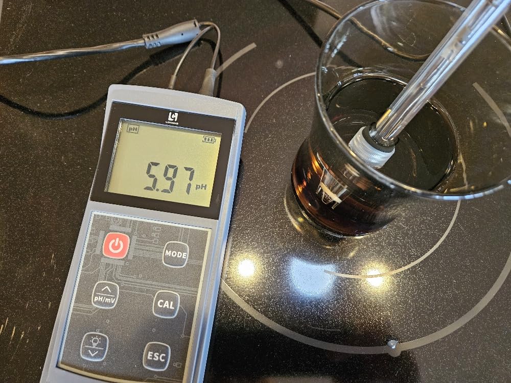 LOHAND Portable pH Meter with ATC, 0-14 Measuring Range, ±0.01 pH Accuracy customer photo 2
