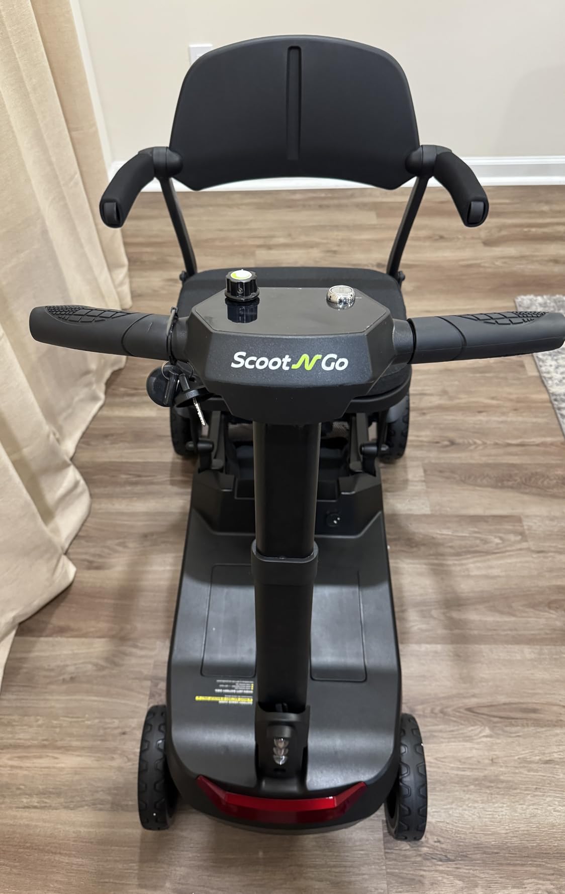 SCOOTNGO Lite Mobility Scooters for Seniors & Adults, Portable for Travel customer photo 2