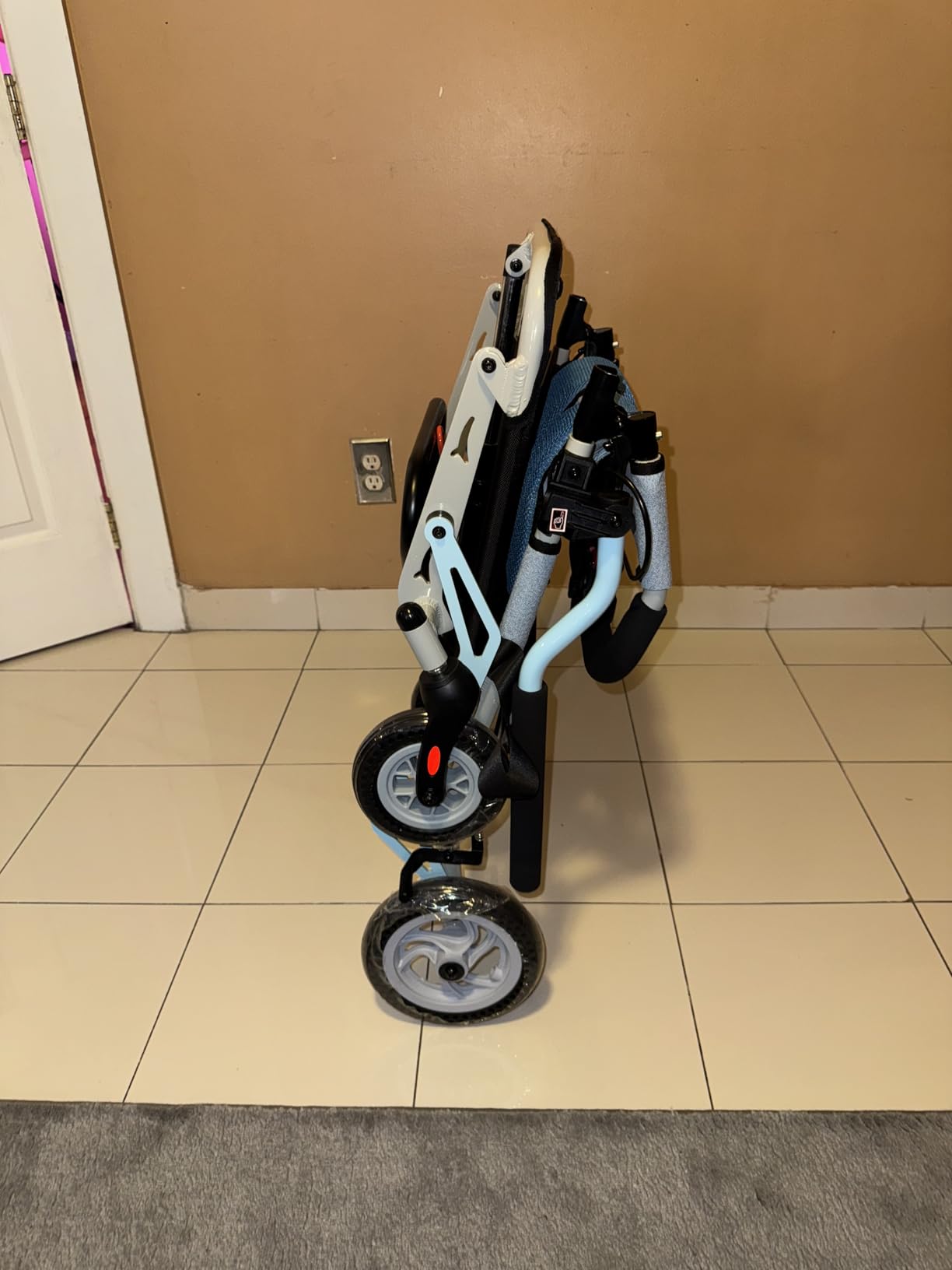 Ultra Lightweight Folding Wheelchair for Adults, 12