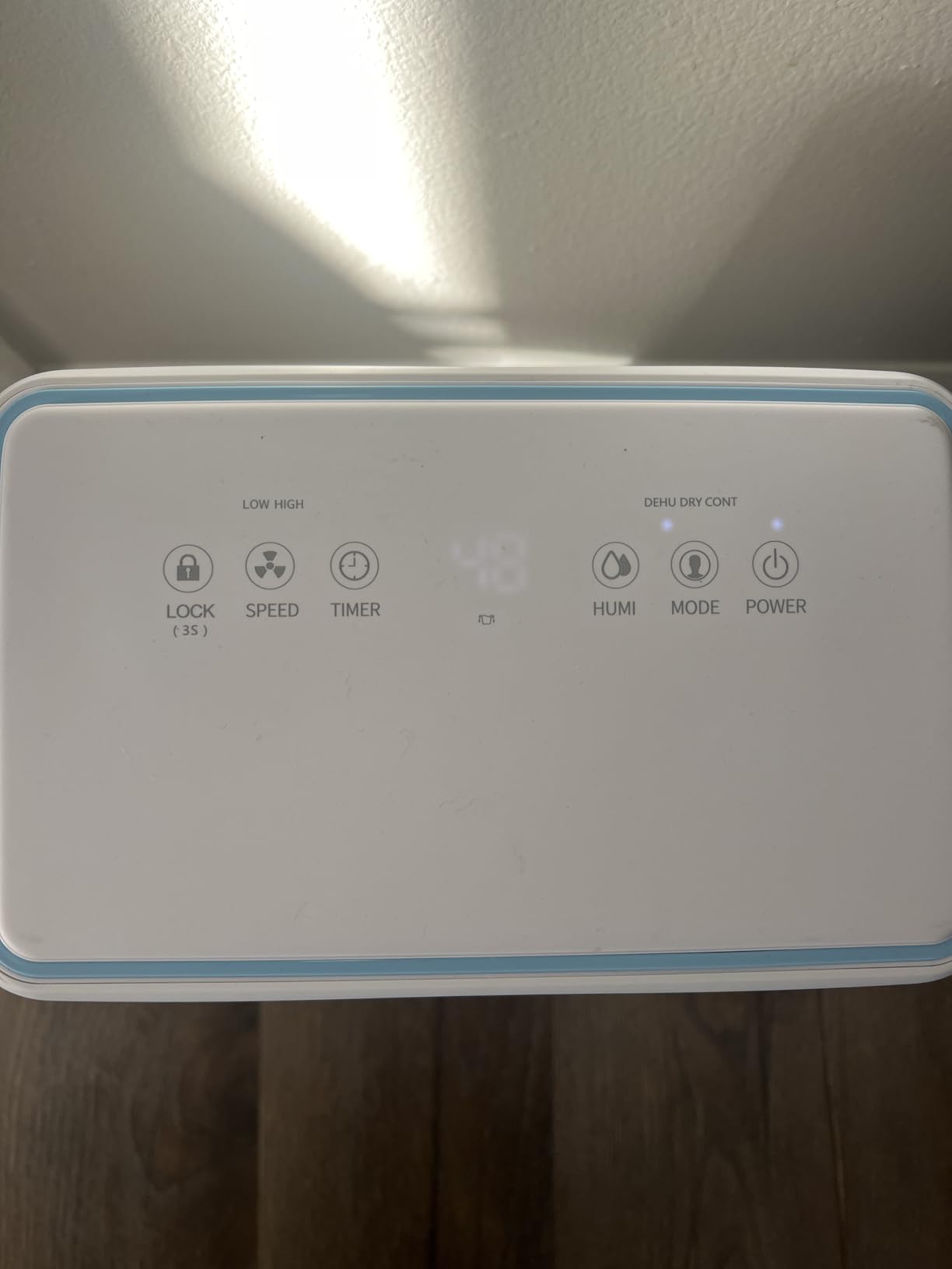 21-Pint Dehumidifier for Basement with Drain Hose, 1600 sq ft, White customer photo 2