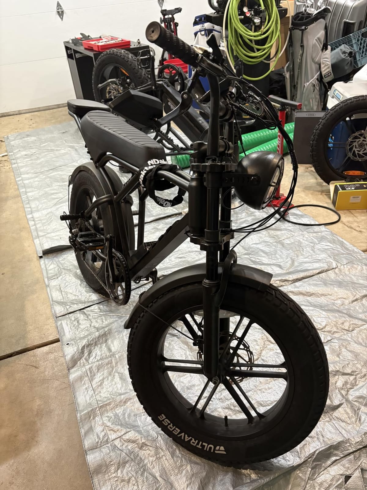 TST Electric Bike for Adults, 48V 15Ah Battery, 1500W Peak Motor, Fat Tire | Dual Suspension, 7-speed Gears, 3 Working Modes, Powerful, LCD Display, Suitable for Commuters and Beginner Cyclists customer photo 1