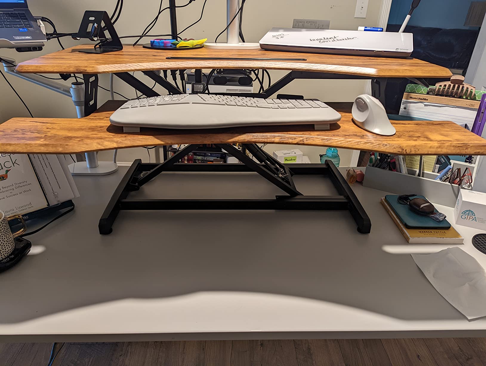 FEZIBO 71 x 37 Inch Large Electric Standing Desk 1